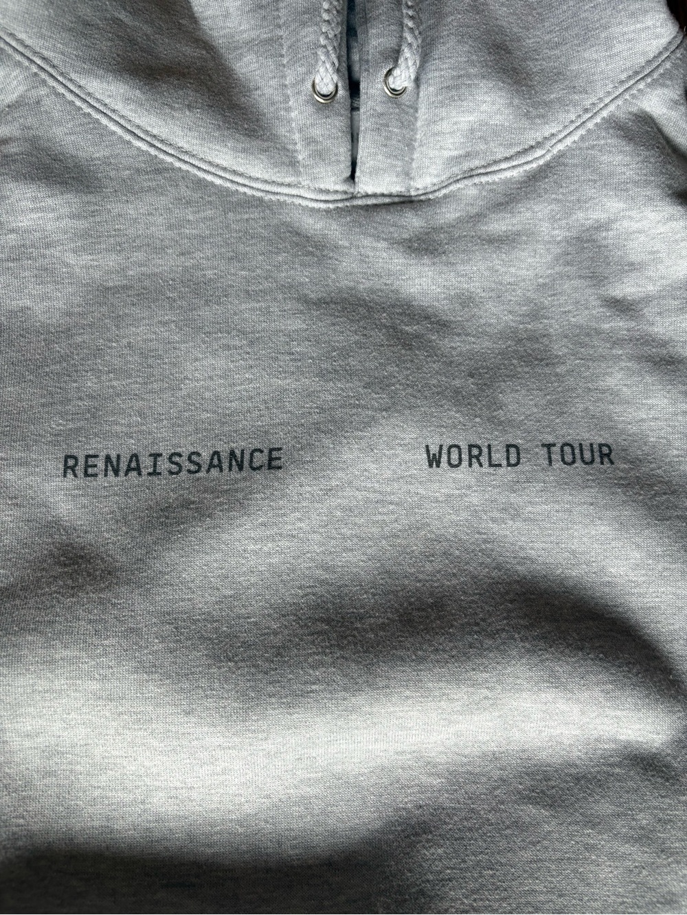 Beyoncé Renaissance World Tour Gray Hoodie